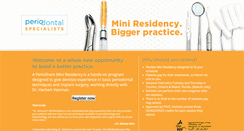 Desktop Screenshot of miniresidency.com